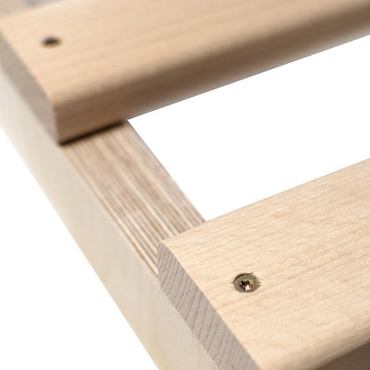 Rošt do postele masiv rám XXL, buk, 90 x 200 laťový