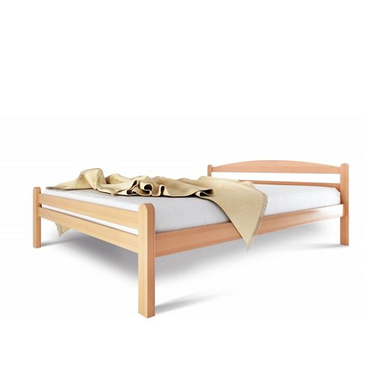PANDURA postel 180 cm, masiv, buk
