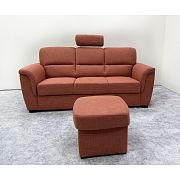 SAHARA LUX 3R+1 sedací souprava, cihlová