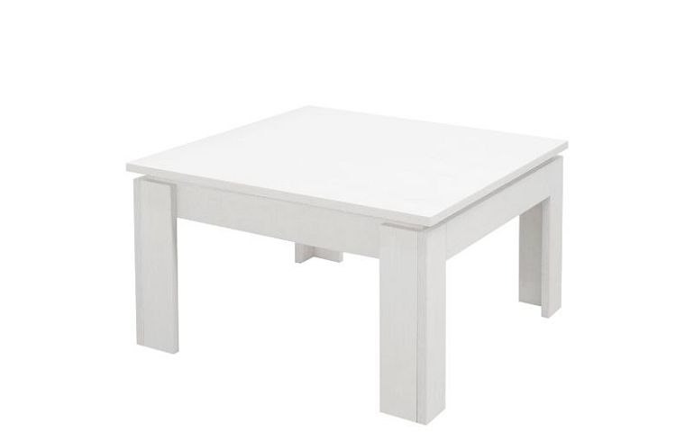 TEDDY konferenční stolek, čtverec, bílá