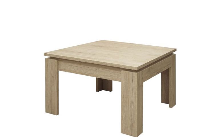 TEDDY konferenční stolek, čtverec, dub san remo