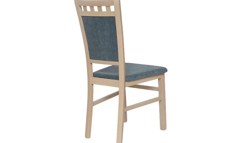 DENIS NEW jídelní židle, dub sonoma/šedá