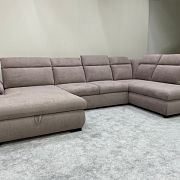 Brescia sedací souprava U levá, Aston 19 starorůžová