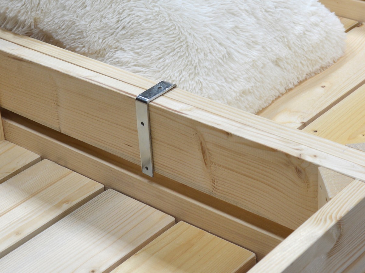 PALETOS úložný prostor pod postel 160, smrk