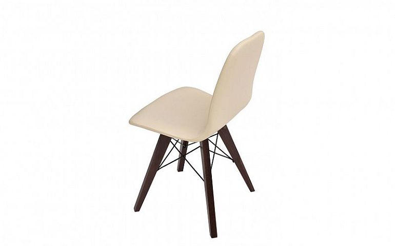 Jídelní židle, Ultra TX1088, béžová/dub wenge