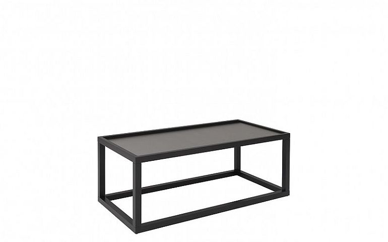 MODAI LAWA konferenční stolek 103 x 53 cm, černá