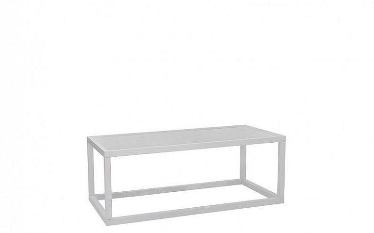 MODAI LAWA konferenční stolek 103 x 53 cm, bílá