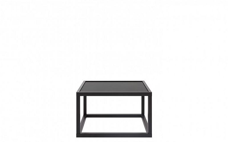 MODAI LAWA konferenční stolek 63 x 63 cm, černá
