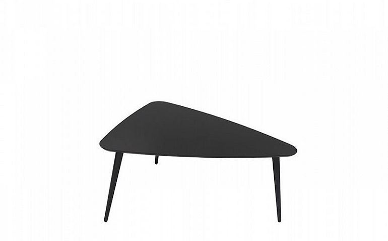 TRIANGO S konferenční stolek, černý