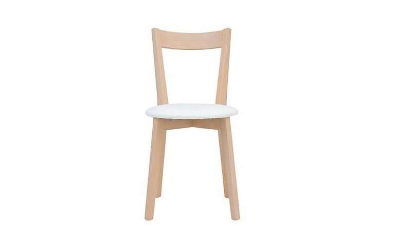 Jídelní židle, Ikka, bílá/dub sonoma