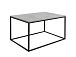 AROZ konferenční stolek LAW/100, beton chicago světle šedý/černá