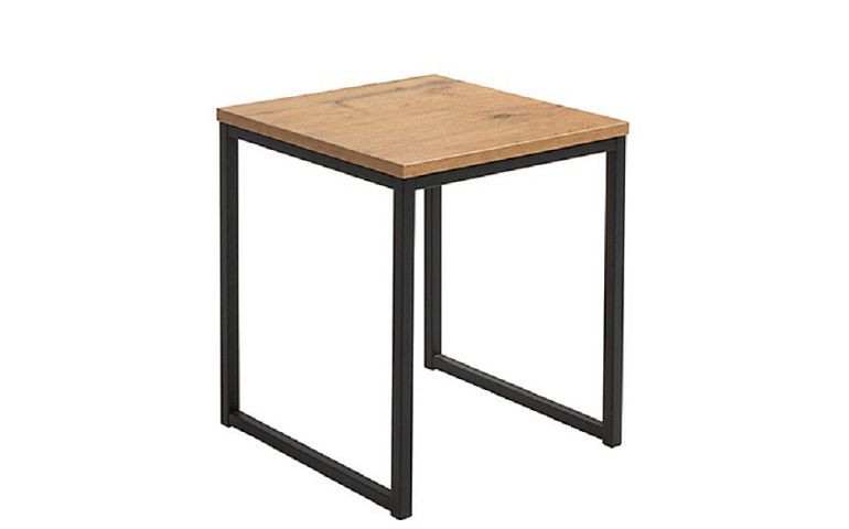 AROZ konferenční stolek LAW/40, dub lancelot/černá
