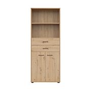 SPACE OFFICE regál REG2D2S/200, dub artisan