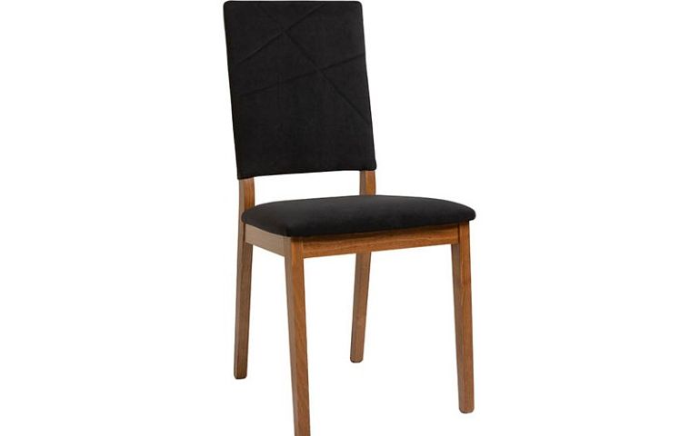 FORN jídelní židle, dub stirling/černá