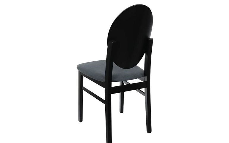 BERNARDIN jídelní židle, černá/šedá