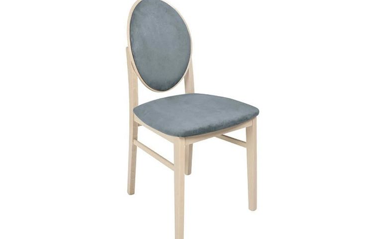 BERNARDIN jídelní židle, dub sonoma/šedá
