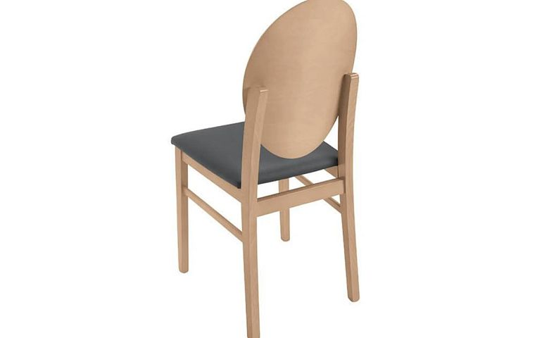 Jídelní židle, Bernardin, dub přírodní/šedá
