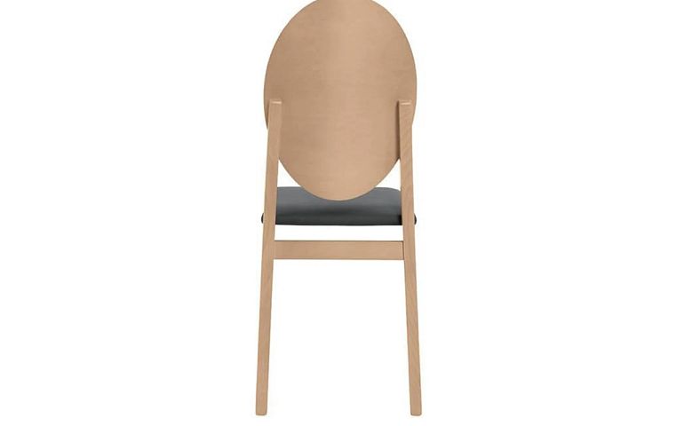 Jídelní židle, Bernardin, dub přírodní/šedá