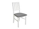 ASTI 2 jídelní židle, bílá alpská
