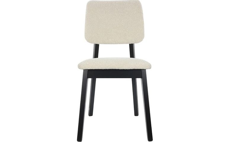 Jídelní židle, Keila, černá/béžová