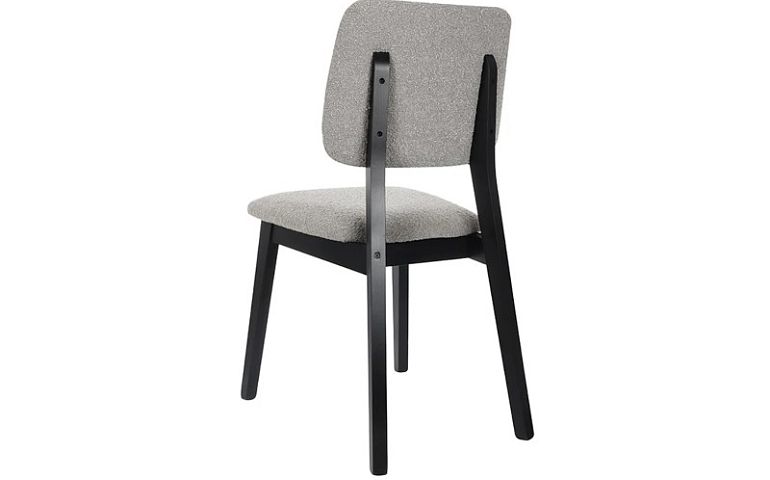 KEILA jídelní židle, černá/tmavě béžová