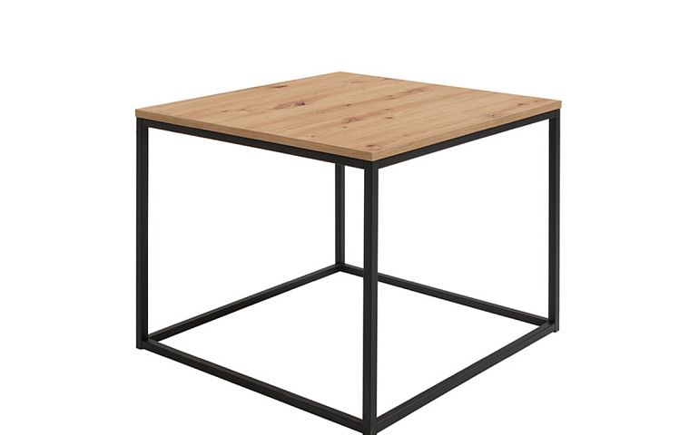 AROZ konferenční stolek LAW/69, dub artisan/černá