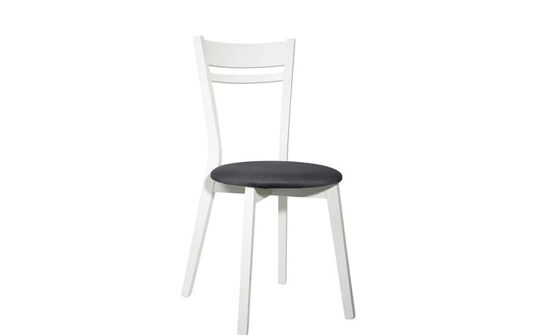 Jídelní židle, Keita, bílá/šedá