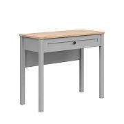 SALGA toaletní stolek TOL1S, šedá arktisgrau/dub artisan