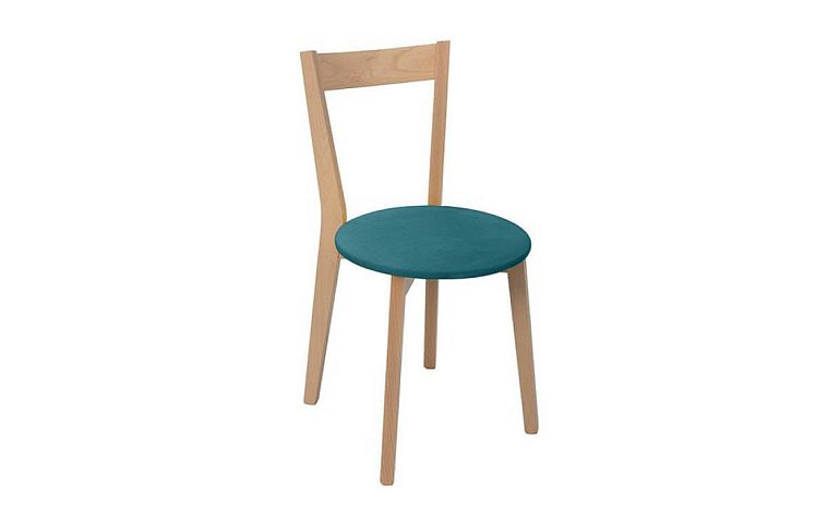 Jídelní židle, Ikka, dub sonoma/tyrkys