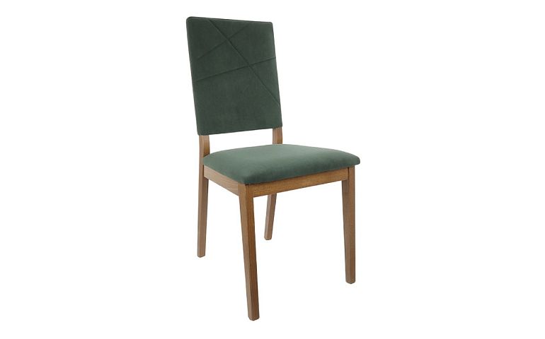 Jídelní židle, Forn, dub stirling/zelená