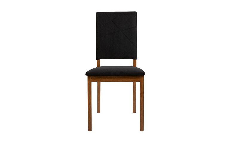 Jídelní židle, ZENDA, dub waterford/černá
