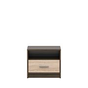 Nepo Plus Noční stolek KOM1S, dub ušlechtilý/dub sonoma
