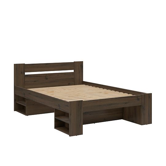 NEPO PLUS postel 140 cm, dub ušlechtilý