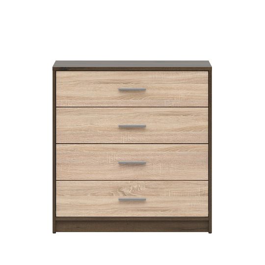 Nepo Plus Komoda KOM4S, dub ušlechtilý/dub sonoma