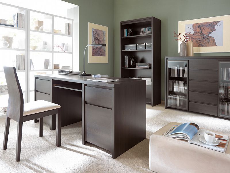 Kaspian Vitrína KOM2W5S Wenge