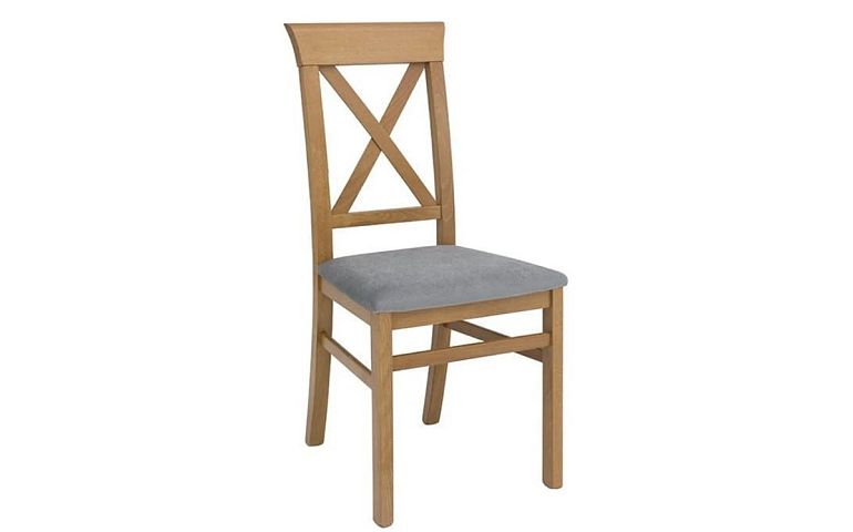Jídelní židle, Bergen, modřín sibiu zlatý/šedá