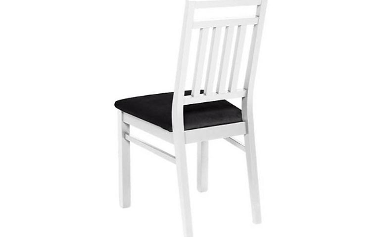 Jídelní židle, Hesen, bílá teplá TX098/Solar 99 black