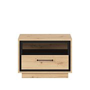 PONT noční stolek KOM1S, dub artisan