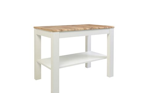 HOLTEN konferenční stolek LAWA, bílá/dub wotan