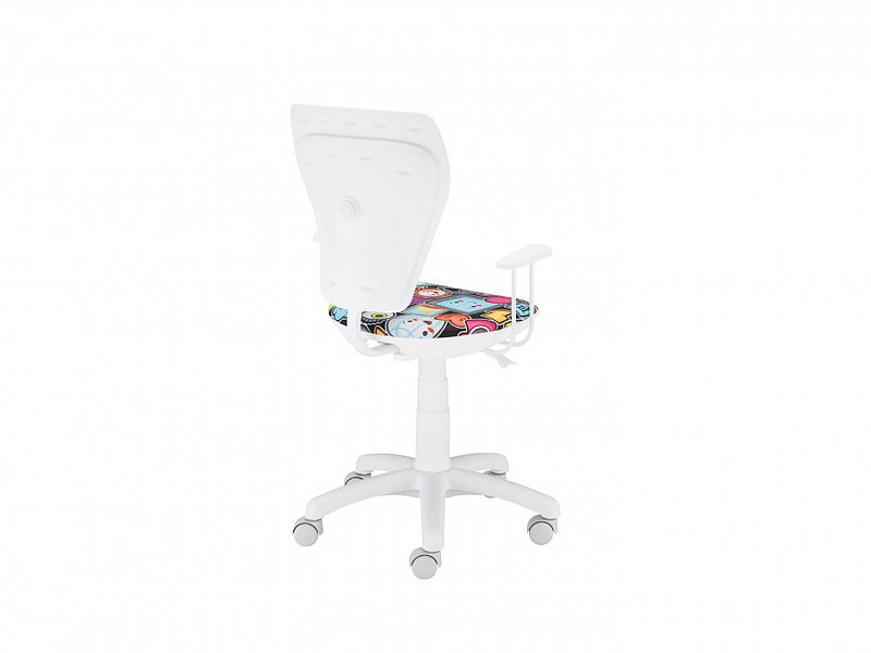 MINISTYLE WHITE elektro dětská židle, bílá