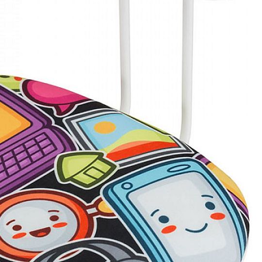 MINISTYLE WHITE elektro dětská židle, bílá