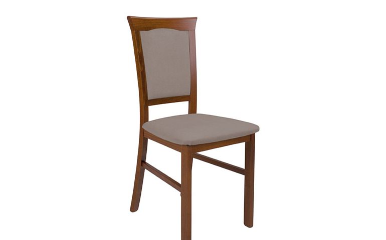 Jídelní židle, Kent Small 2, kaštan/béžová