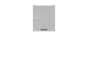 Junona Line Tafla skříňka G1D/50/57 LP, bílá/světle šedý lesk
