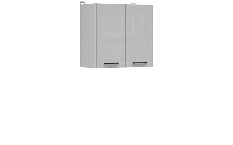 Junona Line Tafla skříňka G2D/60/57, bílá/světle šedý lesk