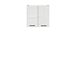 Junona Line Tafla skříňka G2D/60/57, bílá/bílá křída lesk