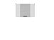 Junona Line Tafla skříňka GNWU/57 LP, bílá/světle šedý lesk