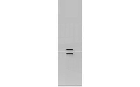 Junona Line Tafla potravinová skříňka D2D/50/195 L, bílá/světle šedý lesk