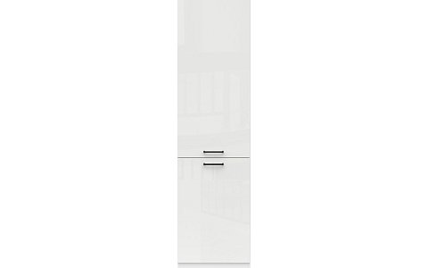 Junona Line Tafla potravinová skříňka D2D/50/195 L, bílá/bílá křída lesk