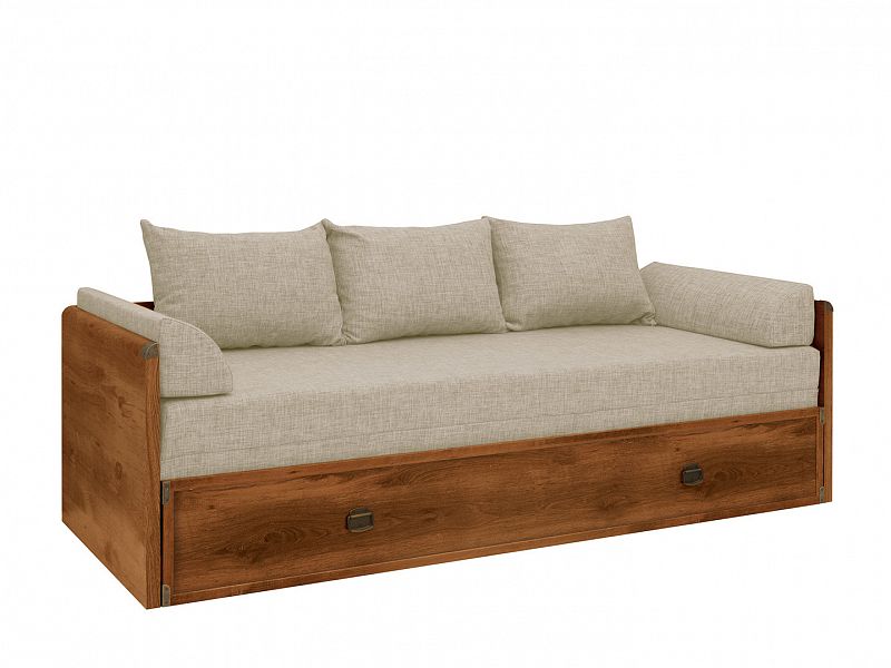 INDIANA postel JLOZ80/160, dub sutter