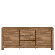 GENT komoda KOM2D3S/9/20, dub stirling